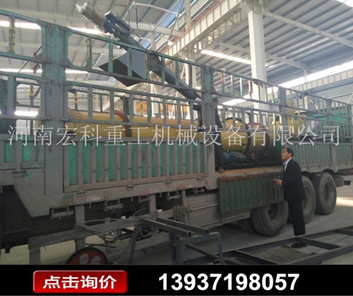 发往黑龙江绥化鸡粪烘干机装货现场